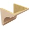Ekena Millwork 12"W x 12"D x 12"H Wide Hughes Rough Cedar Woodgrain TimberThane Corbel, Primed Tan CORUR12X12X12HUGRCPR - alternate 2